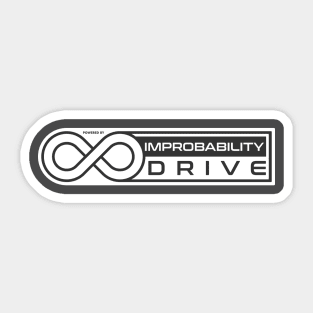 IMPROBABILITY DRIVE Sticker